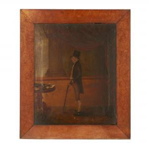 ANONYMOUS,FULL LENGTH PORTRAIT OF A GENTLEMAN IN AN INTERIOR,Lyon & Turnbull GB 2016-01-27