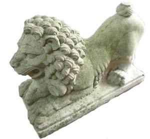 ANONYMOUS,Garden ornament modelled as a lion,Batemans Auctioneers & Valuers GB 2019-04-06