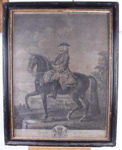 ANONYMOUS,George II on horseback,18th century,Jones and Jacob GB 2018-03-14