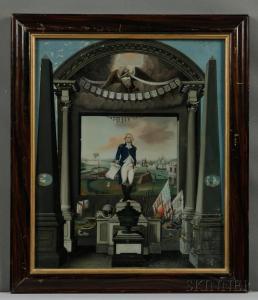 ANONYMOUS,George Washington in a Patriotic Architectural Setting,Skinner US 2016-08-14
