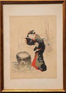 ANONYMOUS,Grabado japonés,1890,Morton Subastas MX 2009-04-04