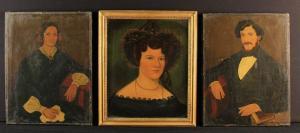 ANONYMOUS,Half length portraits of a lady & gentleman,Wilkinson's Auctioneers GB 2019-04-28