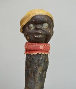 ANONYMOUS,Hand carved blackie Americana cane,Hood Bill & Sons US 2017-11-07
