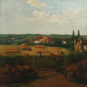 ANONYMOUS,Harvest scene,1898,Bruun Rasmussen DK 2015-08-10