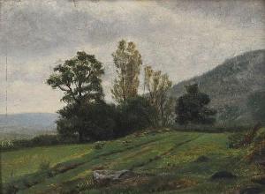 ANONYMOUS,Hilly landscape,1890,Bernaerts BE 2017-06-19