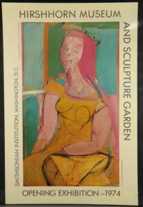 ANONYMOUS,Hirshhorn Museum of Art 1974 Opening Poster,1974,Quinn & Farmer US 2018-07-26