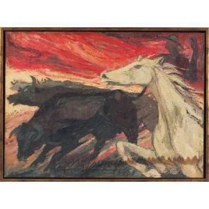ANONYMOUS,Horse and Bull,1963,Treadway US 2012-12-01