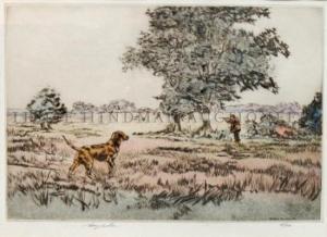 ANONYMOUS,Hunting Scene with Dog,Hindman US 2011-02-23