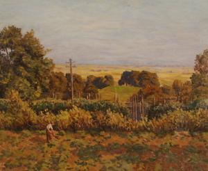 ANONYMOUS,Impressionist landscape view,Burstow and Hewett GB 2008-07-23