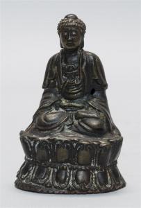 ANONYMOUS,In seated position on a double lotus throne,Eldred's US 2017-08-24