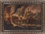ANONYMOUS,Incendio con fuga dalla città,XVIII,Sesart's IT 2022-11-17