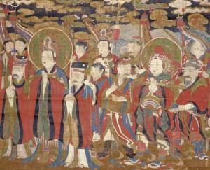 ANONYMOUS,Indra and the Heavenly Dragon General (Sinjung Do),Christie's GB 2006-03-28