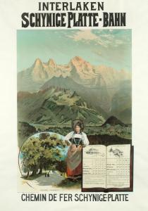 ANONYMOUS,INTERLAKEN SCHYNIGE PLATTE-BAHN,1893,Bonhams GB 2018-04-12