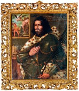 ANONYMOUS,Ismeretlen férfi, mint Szent Hermenegildus,Nagyhazi galeria HU 2012-05-22