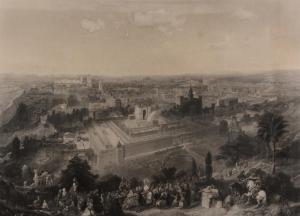 ANONYMOUS,Jerusalem in her Grandeur,1860,Mallams GB 2017-03-13