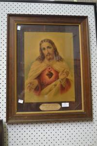 ANONYMOUS,Jesus Christ with sacred heart,Vickers & Hoad GB 2016-04-30