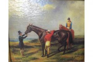 ANONYMOUS,Jockey mounting horse,Moore Allen & Innocent GB 2015-11-20