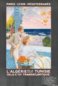 ANONYMOUS,L'ALGÉRIE ET LA TUNISIE,c.1900,Swann Galleries US 2015-11-19