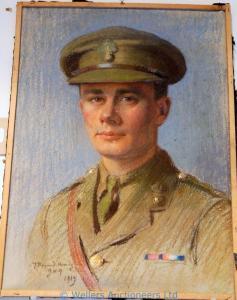 ANONYMOUS,l portrait, study of a Royal Engineers Subaltern,Wellers Auctioneers GB 2009-05-15