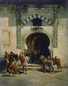 ANONYMOUS,La porta della moschea,Galleria Pananti Casa d'Aste IT 2014-10-11