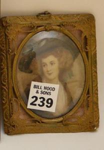 ANONYMOUS,Lady with hat,Hood Bill & Sons US 2018-11-06