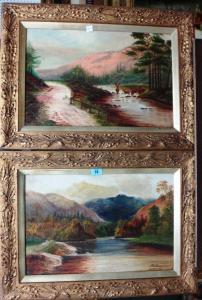 ANONYMOUS,Lake scene,1900,Bellmans Fine Art Auctioneers GB 2017-03-04