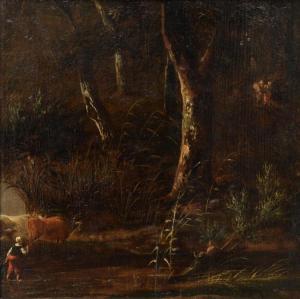 ANONYMOUS,landscape with figures,Ewbank Auctions GB 2016-09-26