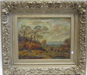 ANONYMOUS,Landscape with hunters and hound.,Braswell US 2010-01-01