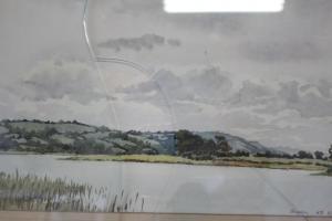 ANONYMOUS,landscape with river and hills,Jones and Jacob GB 2018-09-12