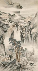 ANONYMOUS,Landscape with waterfall,Christie's GB 1999-03-23
