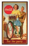 ANONYMOUS,Large Vertical Coke Poster with Serviceman,1945,James D. Julia US 2019-10-17