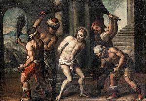 ANONYMOUS,Lashing of Christ,18th century,Nagyhazi galeria HU 2019-05-28