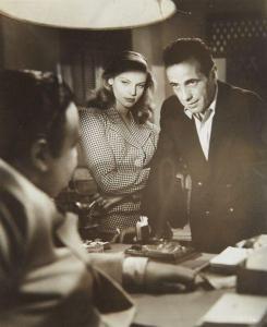 ANONYMOUS,Lauren Bacall and Humphrey Bogart, Film still fr,Phillips, De Pury & Luxembourg 2010-06-24