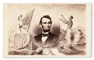 ANONYMOUS,LINCOLN, ABRAHAM,1860,Swann Galleries US 2017-03-30