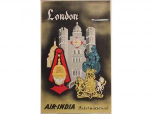 ANONYMOUS,London Air - India International,1955,Onslows GB 2014-12-18