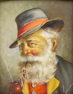 ANONYMOUS,Man Smoking a Pipe,David Duggleby Limited GB 2019-03-30