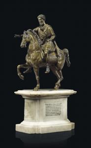 ANONYMOUS,MARCUS AURELIUS ON HORSEBACK,19th century,Christie's GB 2018-12-07