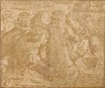 ANONYMOUS,Medieval group study,19th century,Burstow and Hewett GB 2022-12-15