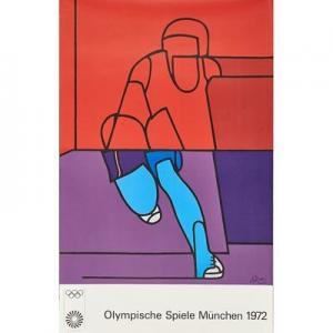 ANONYMOUS,MUNICH OLYMPIC POSTERS,1972,Rago Arts and Auction Center US 2018-02-24