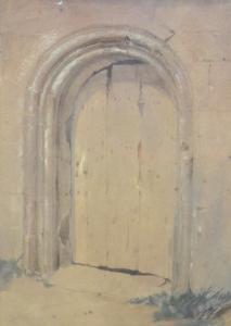 ANONYMOUS,Norman arch door,Fieldings Auctioneers Limited GB 2013-01-12