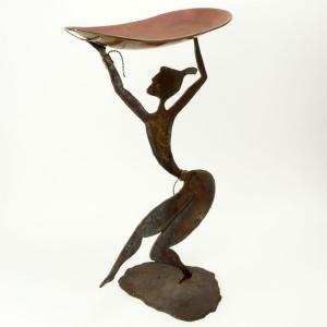 ANONYMOUS,Nude Dancer Holding a Brass Tray,Kodner Galleries US 2016-08-31