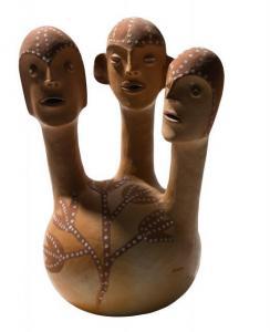 ANONYMOUS,Oaxacan Ceramic Three-Headed Figure,William Doyle US 2019-05-07