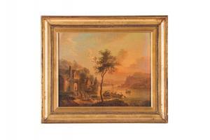 ANONYMOUS,Paesaggio lacustre,19th century,Della Rocca IT 2019-06-13