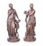 ANONYMOUS,PAIR OF FIGURES,Ross's Auctioneers and values IE 2023-08-17