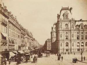 ANONYMOUS,Perspective de la rue Saint Antoine,1880,Millon & Associés FR 2012-03-06