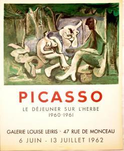 ANONYMOUS,Picasso, le déjeuner sur l'herbe,1962,Artprecium FR 2017-10-01