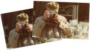 ANONYMOUS,Portrait de Brassaï avec son Leica,Millon & Associés FR 2015-10-13
