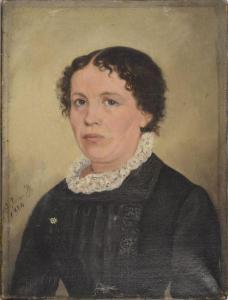 ANONYMOUS,Portrait de femme,1884,Damien Leclere FR 2019-05-24