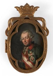 ANONYMOUS,Portrait du roi Frédéric de Prusse en grand unifor,Pierre Bergé & Associés FR 2017-11-07