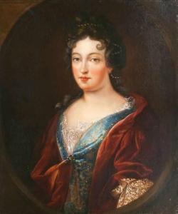 ANONYMOUS,Portrait einer Dame,18th century,Stahl DE 2018-06-23
